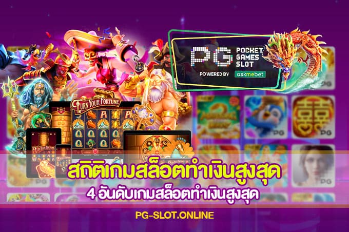 สถิติเกมสล็อตทำเงินสูงสุด